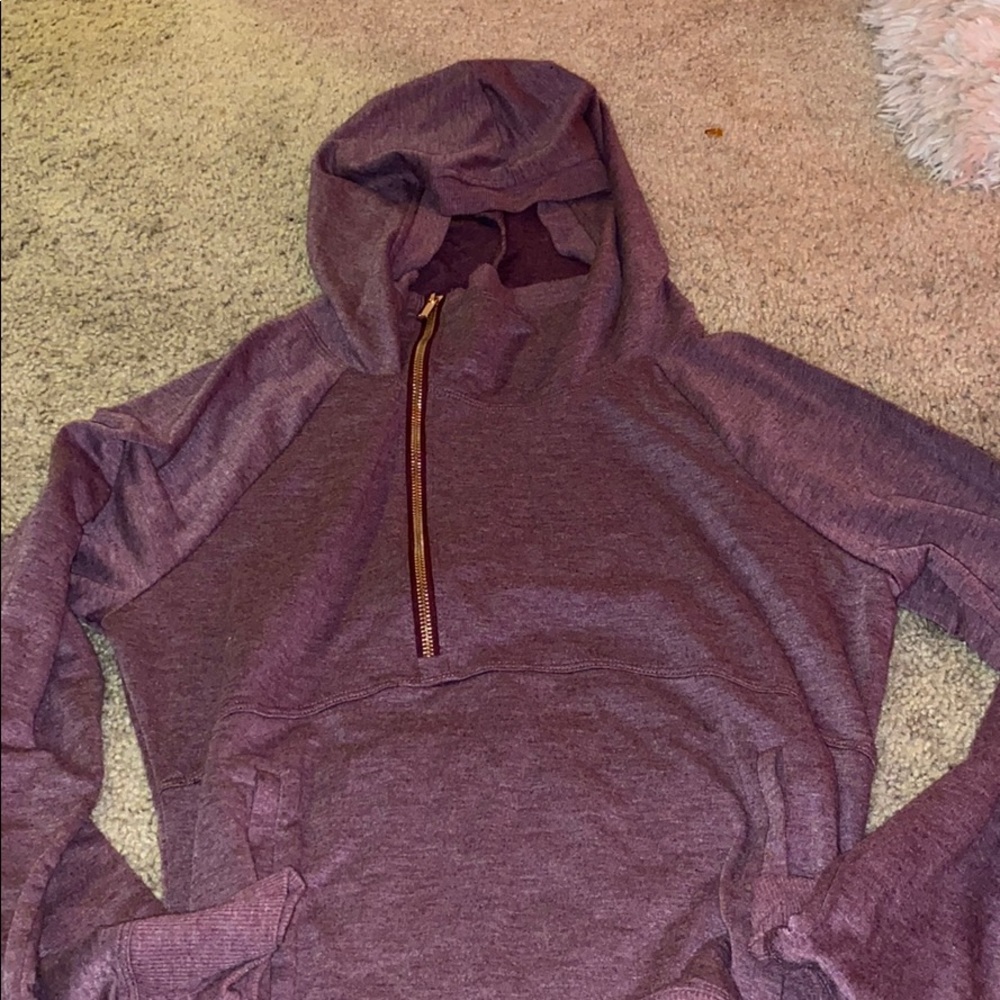 Light weight purple hoodie